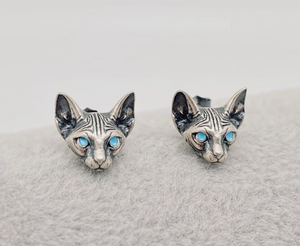 Sphinx Cats Studs