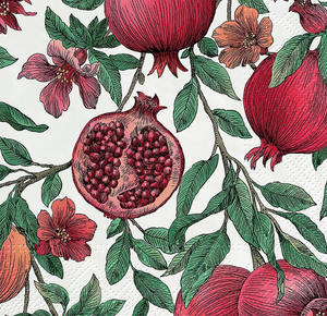 Pomegranate Napkins