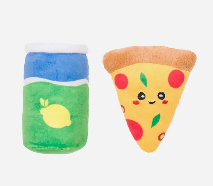 Pizza & Soda Cat Toys