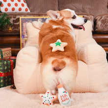 Load image into Gallery viewer, Happy Woofmas Milk &amp; Cookies Dog Toys
