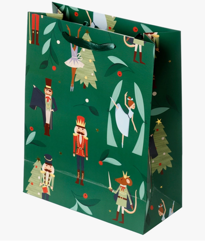 Nutcracker & Sugarplum Fairy Gift Bag (Large)