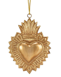 Petal Flame Heart Ornament