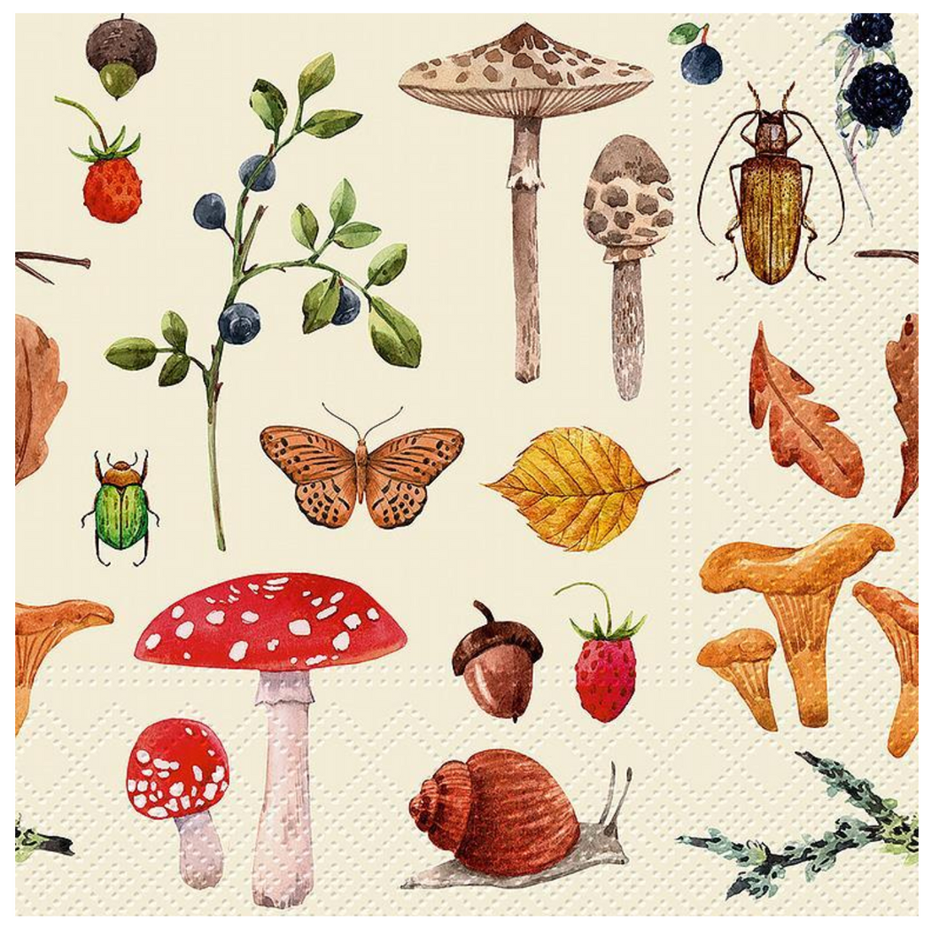 Forest Botany Napkins