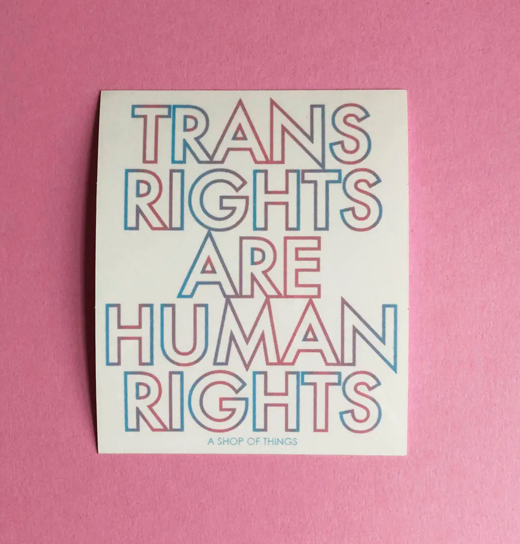 Trans Rights are Human Rights Sticker