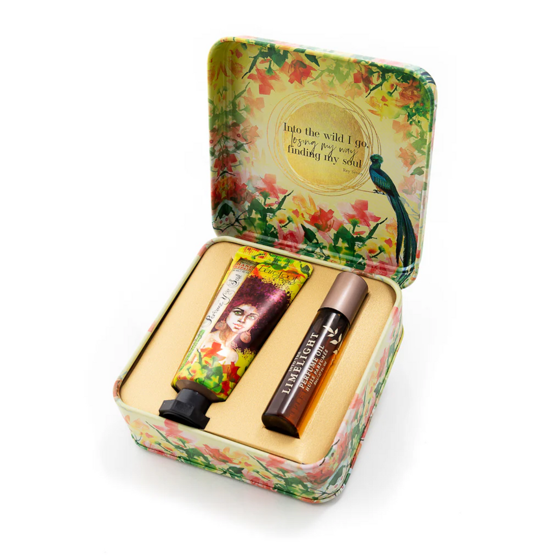 Into The Limelight Roll On Perfume & Lotion Set