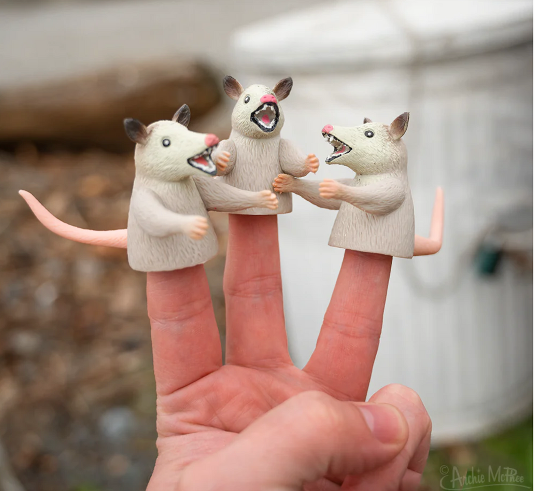 Finger Puppet Possums