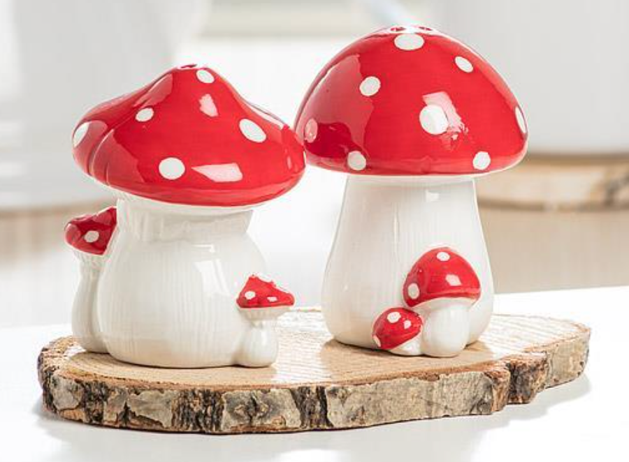 Mushroom Salt & Pepper Shakers