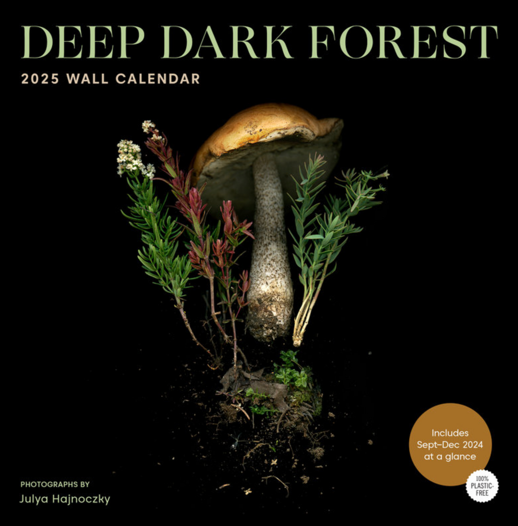 Deep Dark Forest 2025 Wall Calendar