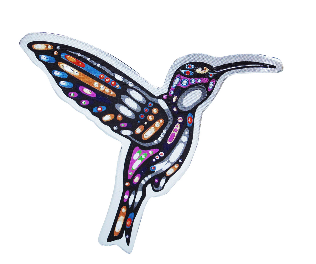 Indigenous Art Magnet  - Hummingbird Style 2