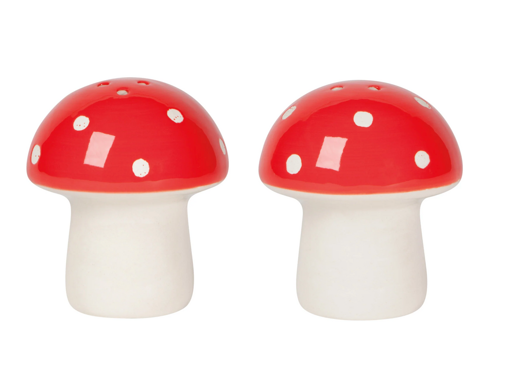 Toadstool Salt & Pepper Shakers