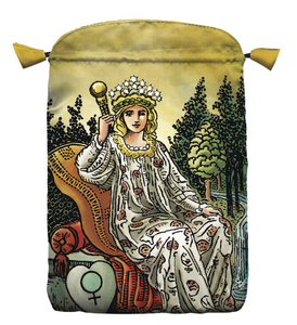 Radiant Wise Spirit Tarot Satin Bag
