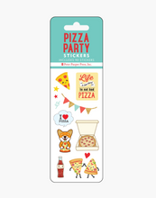 Load image into Gallery viewer, Pizza Party Sticker Set
