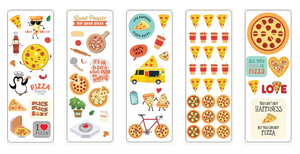 Pizza Party Sticker Set