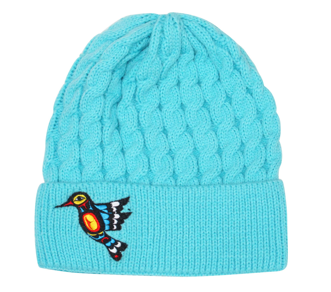 Hummingbird Embroidered Toque