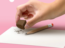 Load image into Gallery viewer, Sweet Mistakes Chocolate Scented Erasers
