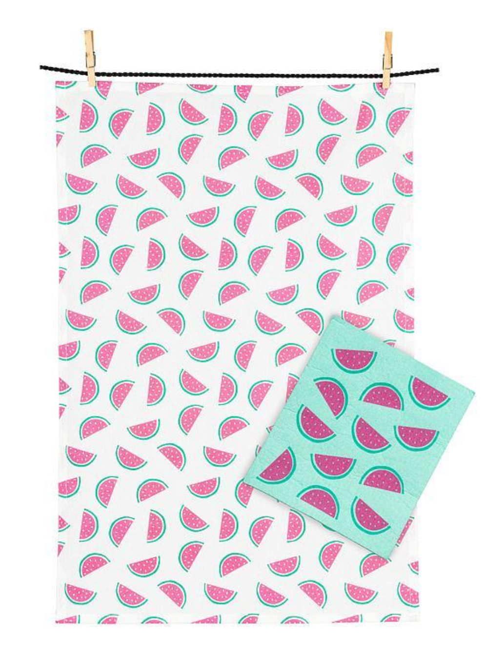 Watermelon Dishcloth & Eco Cloth Set