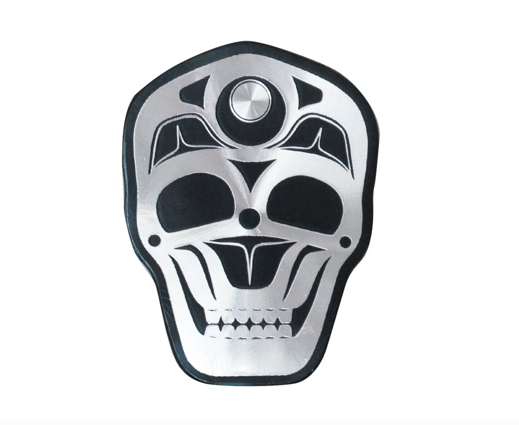 Indigenous Art Magnet  - Skull