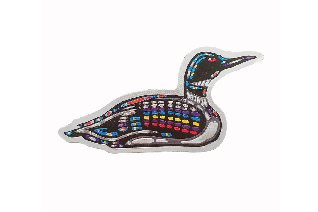 Indigenous Art Magnet  - Loon