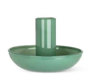 Glass Taper Holder (Green)