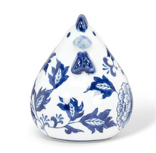 Load image into Gallery viewer, Blue &amp; White Medium Chicken Figure
