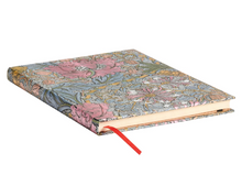 Load image into Gallery viewer, William Morris Pink Honeysuckle Hardcover Journal
