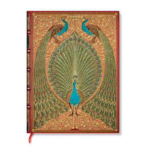 Hafiz's Peacocks Hardcover Journal