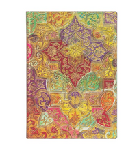 Load image into Gallery viewer, Bavarian Wild Flower Brocaded Paper Softcover Journal

