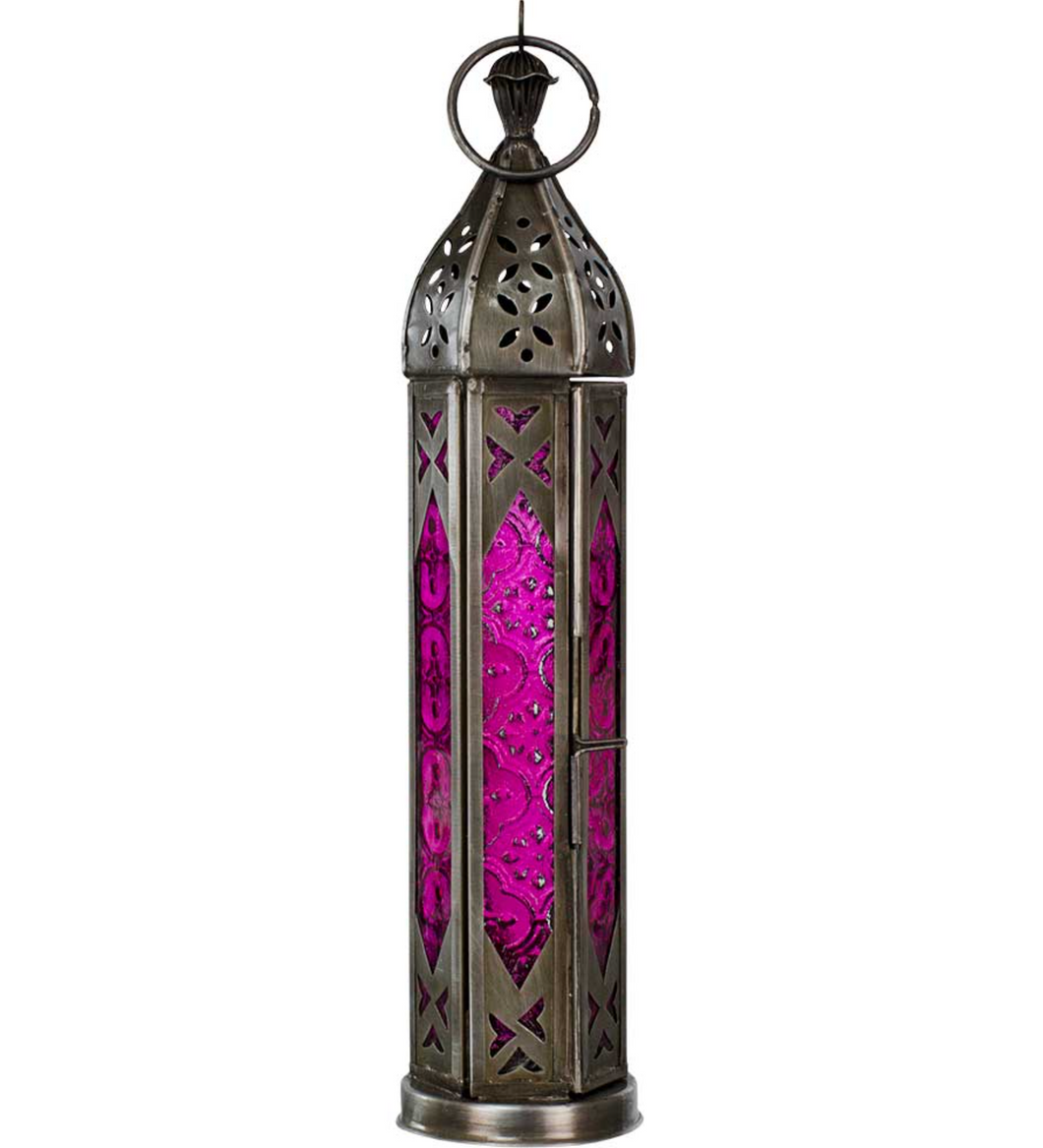 Pink Tealight Lantern
