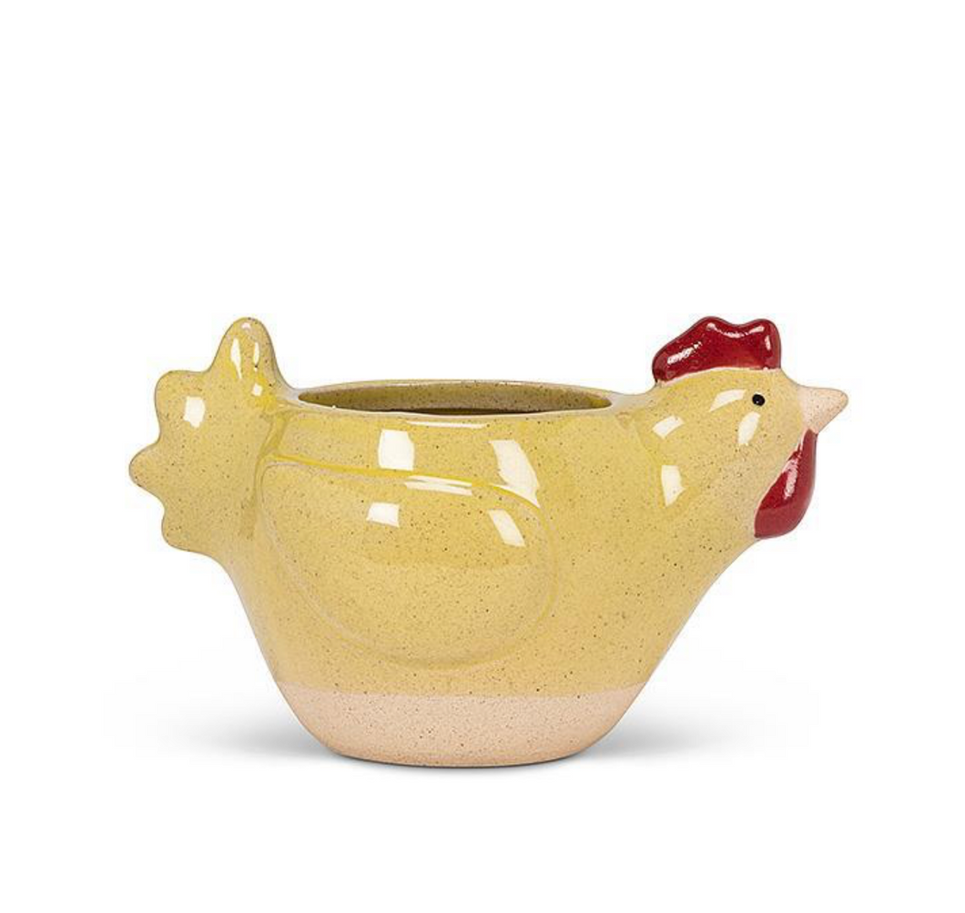 Small Chicken Planter