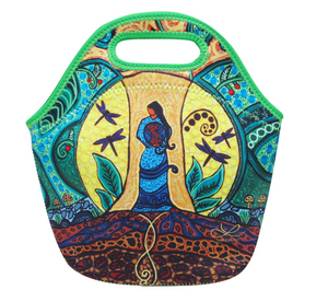 Strong Earth Woman Neoprene Lunchbag