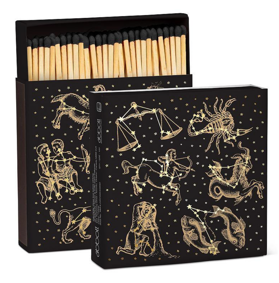 Zodiac Wooden Matches (100 Count) – Prairie Sky General Store