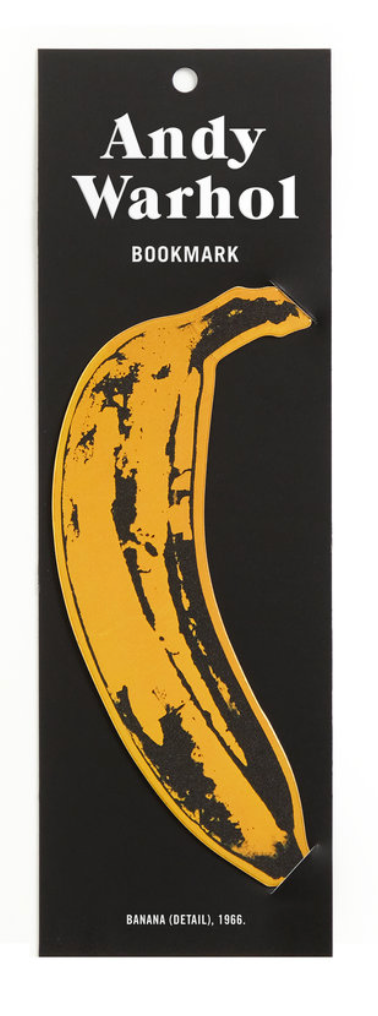 Andy Warhol Banana Bookmark