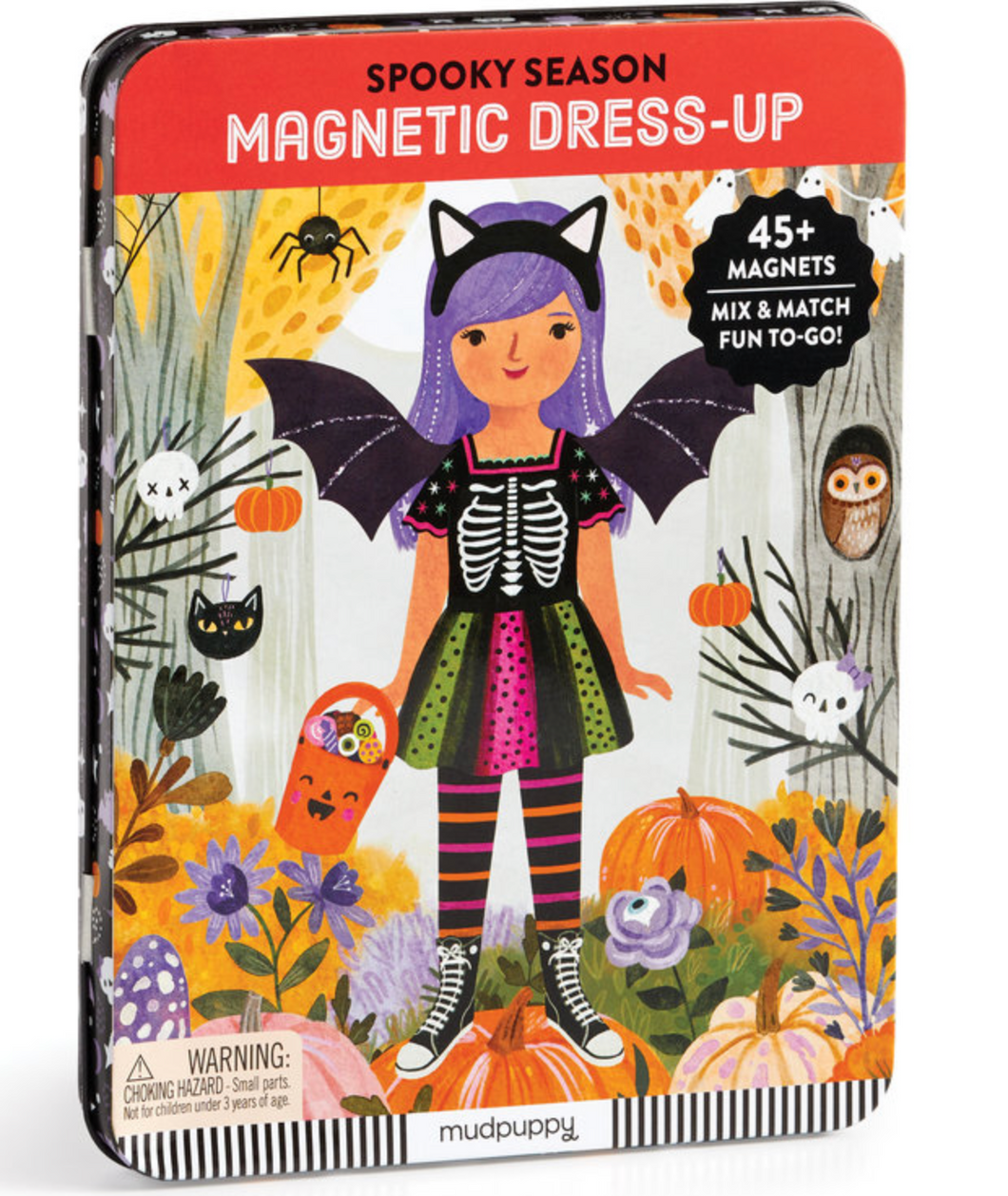Spooky Season Magnetic Dress-Up Tin