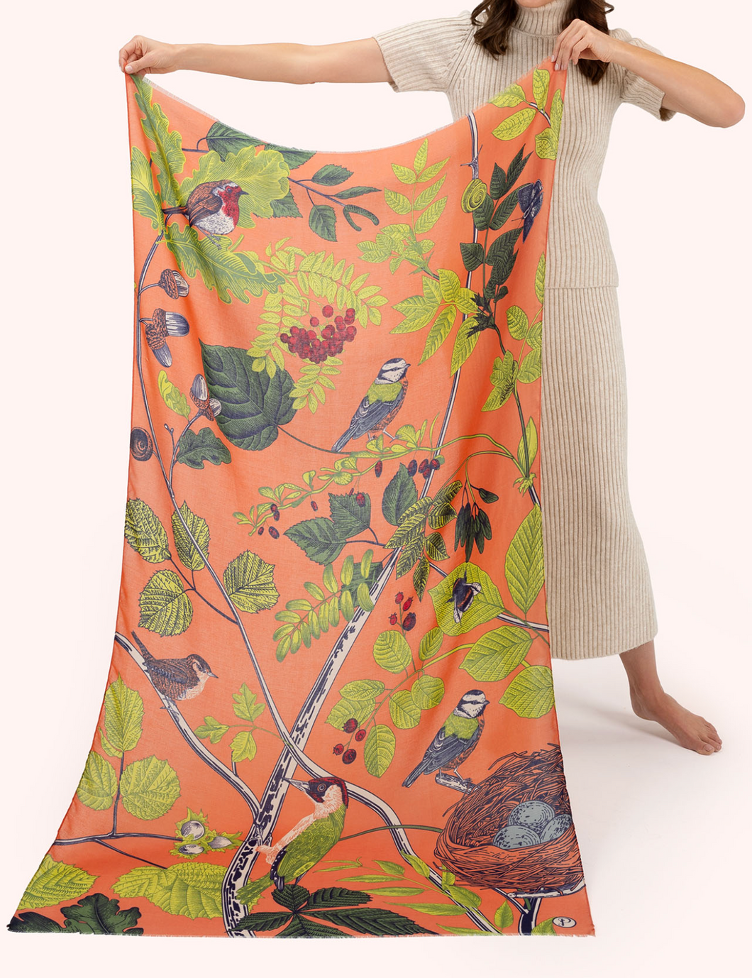 Amongst The Trees Print Scarf