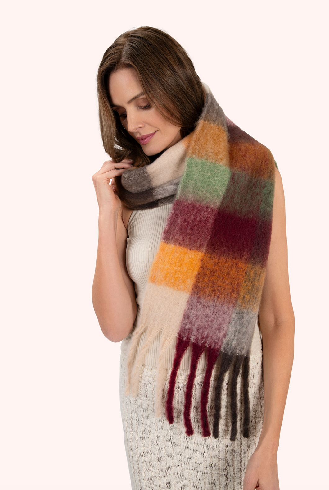 Molly Scarf Russet Mix