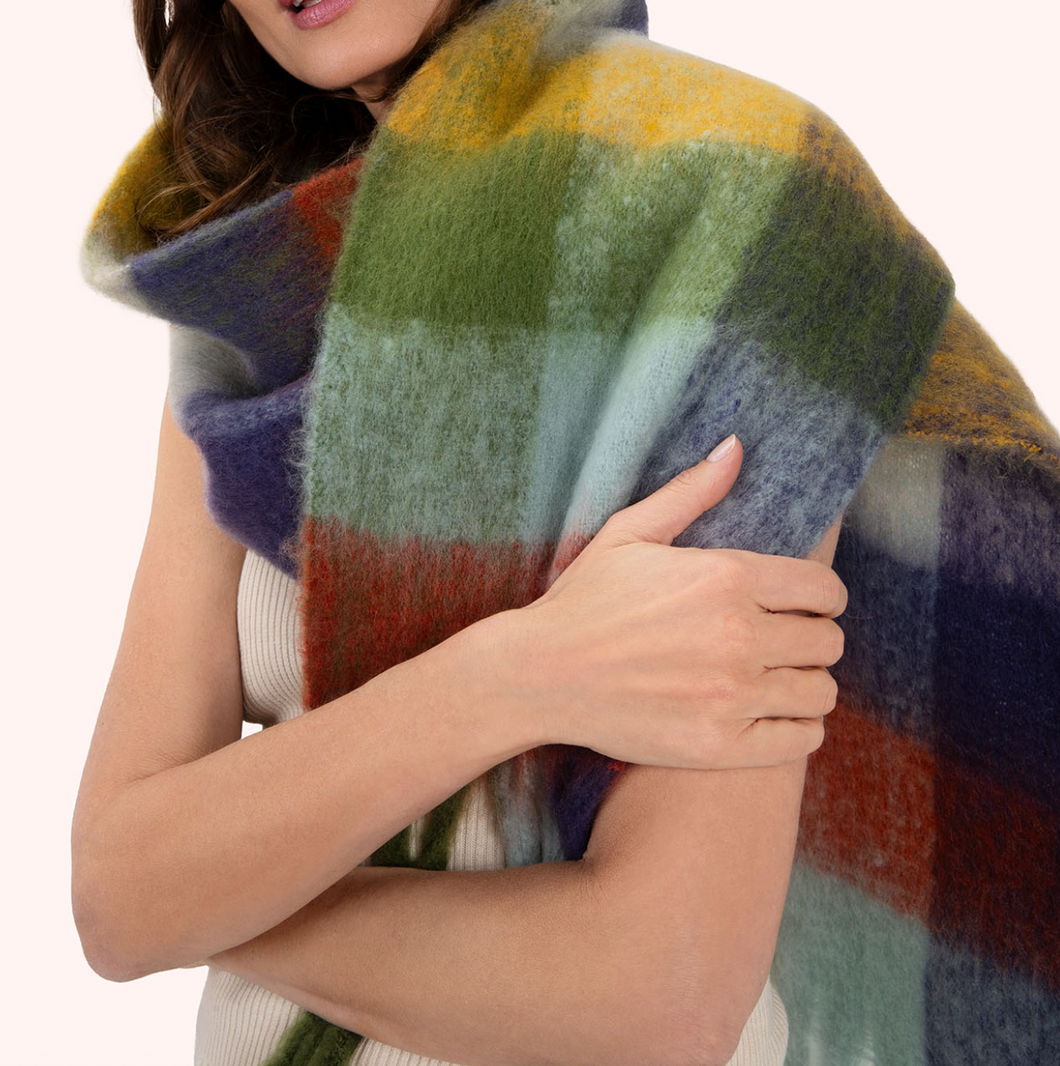 Molly Scarf Navy Mix