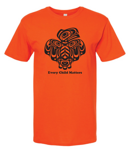 Every Child Matters Ravens' Resilience Orange Shirt Day T-Shirt [ADULT SIZES]