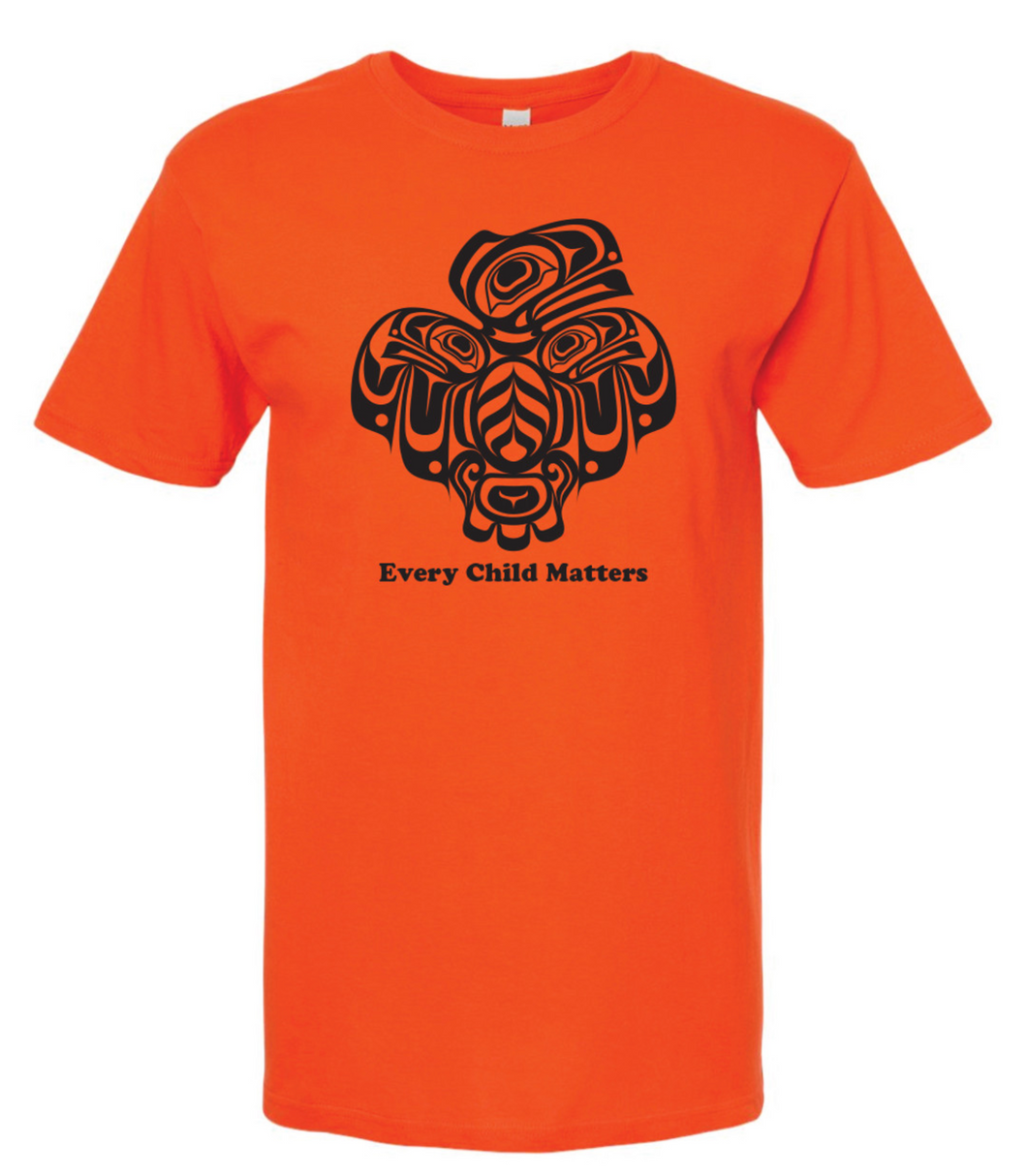 Every Child Matters Ravens' Resilience Orange Shirt Day T-Shirt [ADULT SIZES]