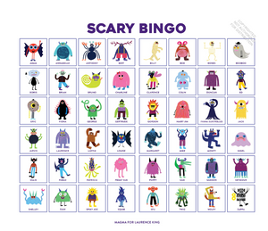 Scary Bingo: Fun With Monsters And Crazy Creatures [Rob Hodgson]
