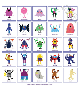 Scary Bingo: Fun With Monsters And Crazy Creatures [Rob Hodgson]