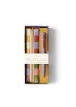 Load image into Gallery viewer, Bold Stripe Pen &amp; Pouch Set
