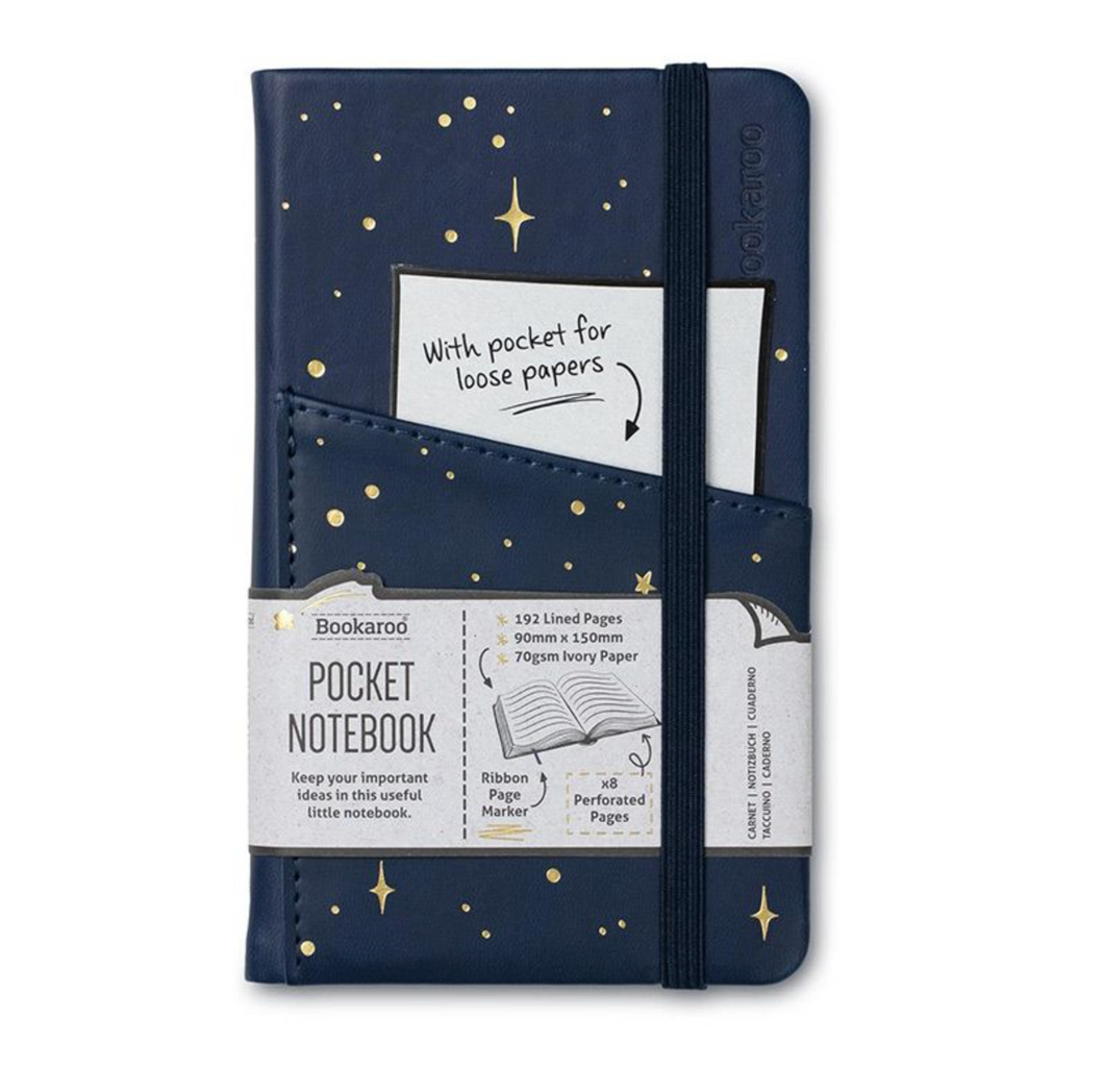 Moon & Stars Pocket Notebook