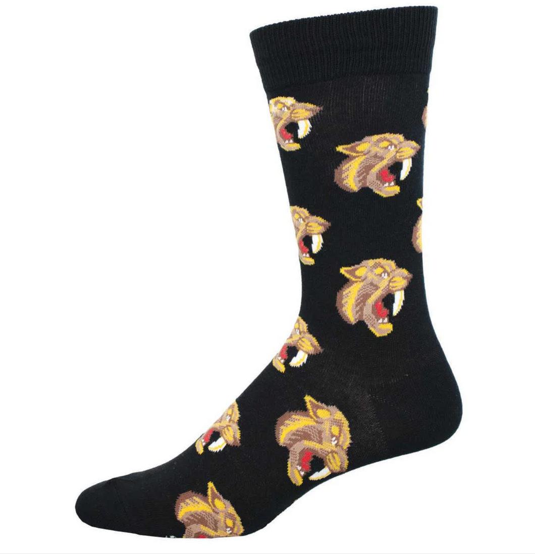 Men's Sabertooth Socks (Black)