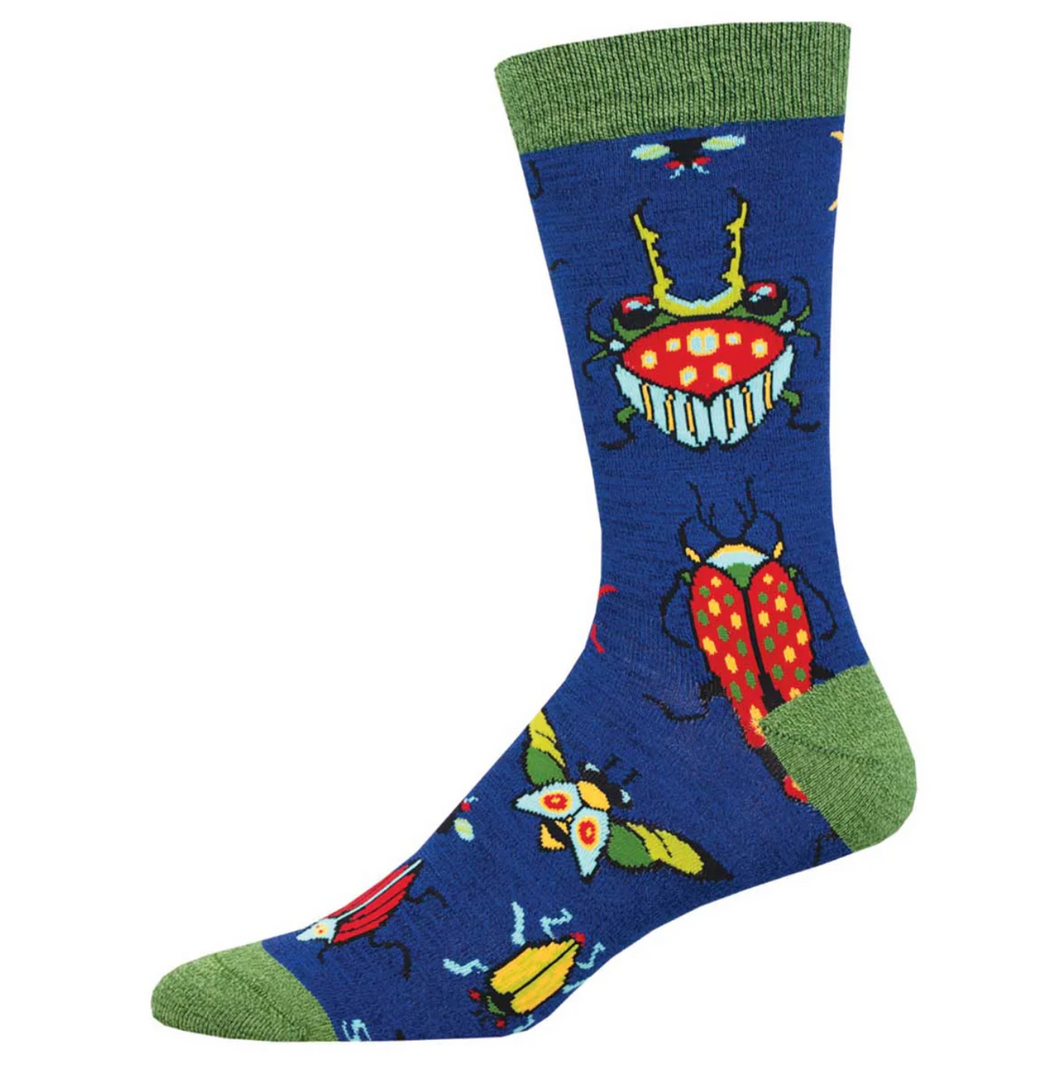 Men's Bamboo Brilliant Bugs Socks