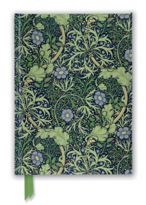 William Morris Seaweed Wallpaper Foiled Journal