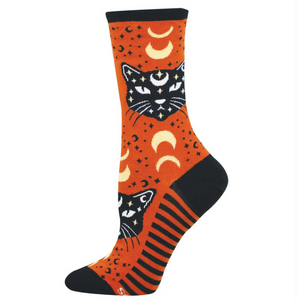 Women's Mystic Cats Socks