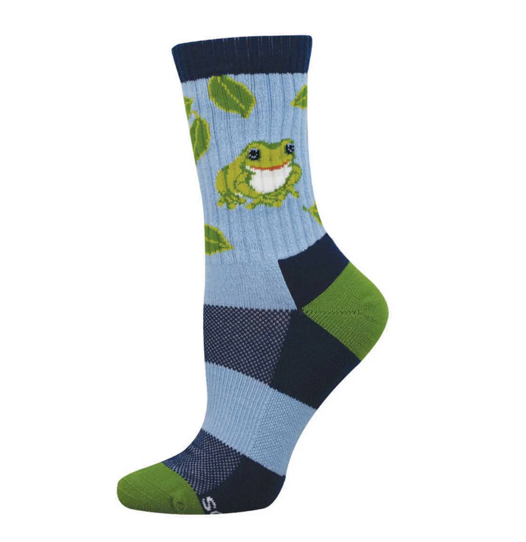 Women's Merino Wool Blend Leapfrog Socks