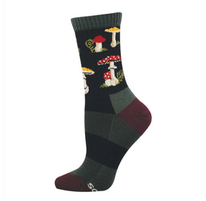 Women's Merino Wool Blend Forage The Forest Socks