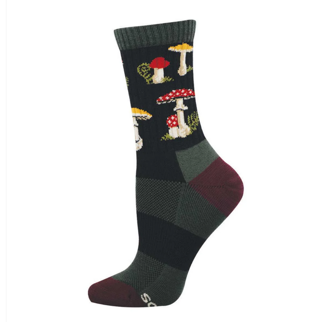 Women's Merino Wool Blend Forage The Forest Socks