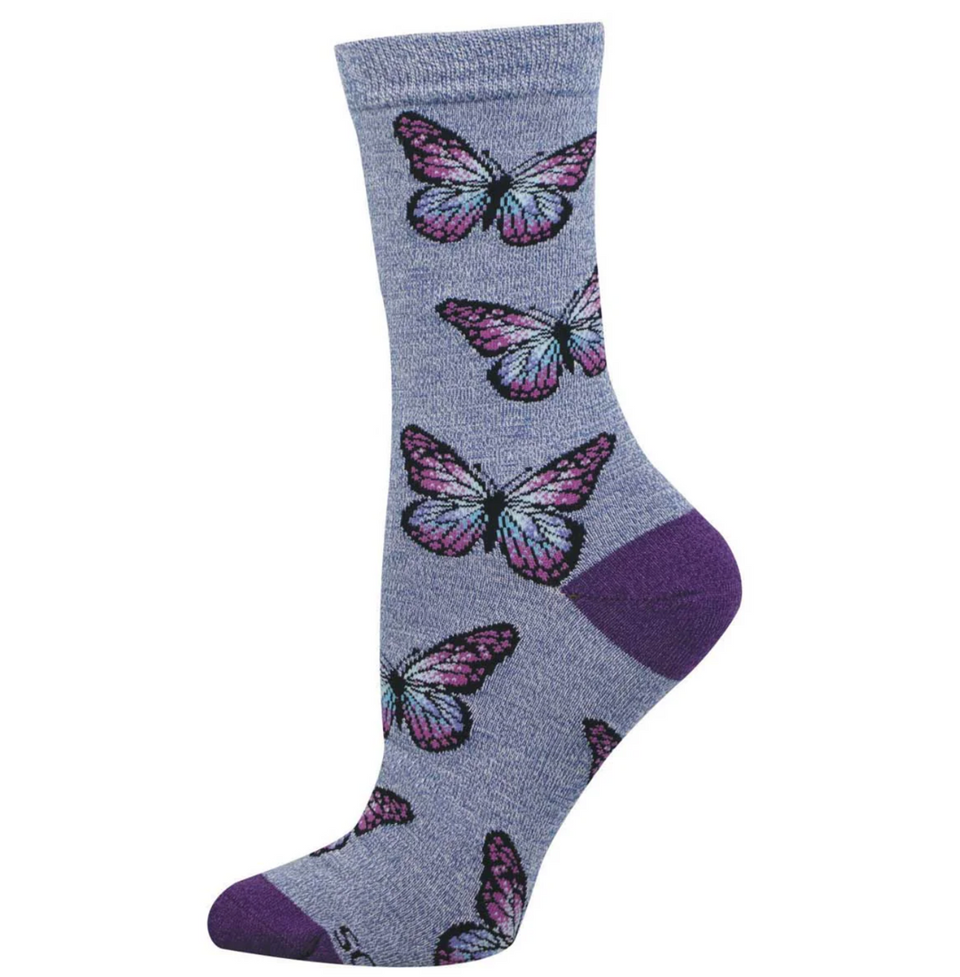 Women's Bamboo Wonderful Wings Socks